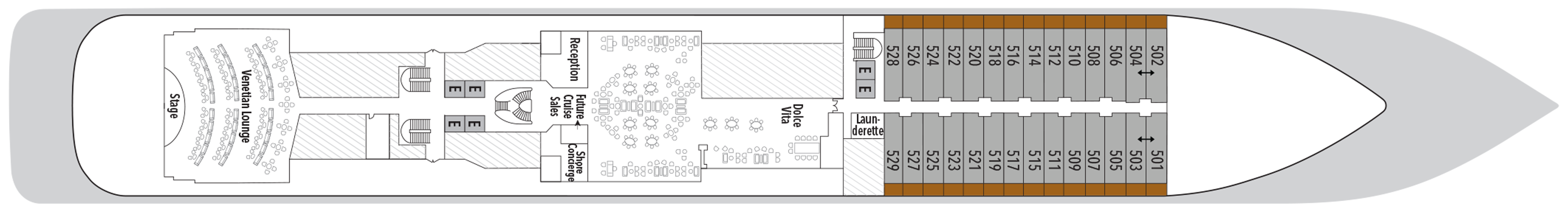 Silversea Cruises Silver Muse Deck 5.png